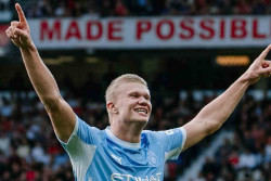 Haaland Cetak Gol ke-9, Jadi Raja Derby Manchester di Premier League