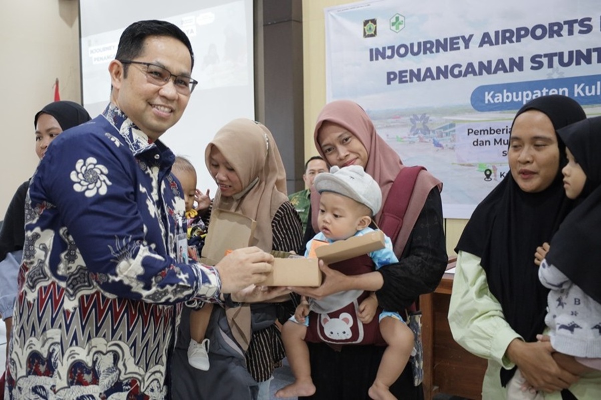 115 Anak Balita Kulonprogo Dapat Bantuan Gizi Rp100 Juta dari YIA