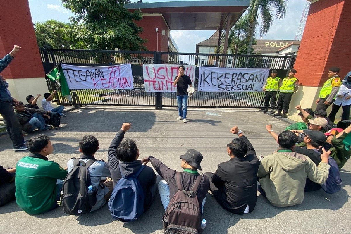 HMI Jogja Tuntut Kasus Kekerasan Seksual di Ponpes Sleman Diusut Tuntas