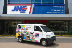 JNE Sambut HUT ke-36 dengan Armada Bernuansa Pop Art Muklay