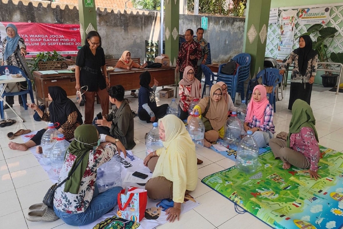 Galon Bekas Disulap Jadi Hiasan Bunga, Bank Sampah Patangpuluhan Jogja Naik Kelas
