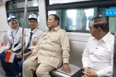 Prabowo Naik LRT Kelapa Gading-Manggarai Bersama Pelajar, Ini Rute yang Dilewati