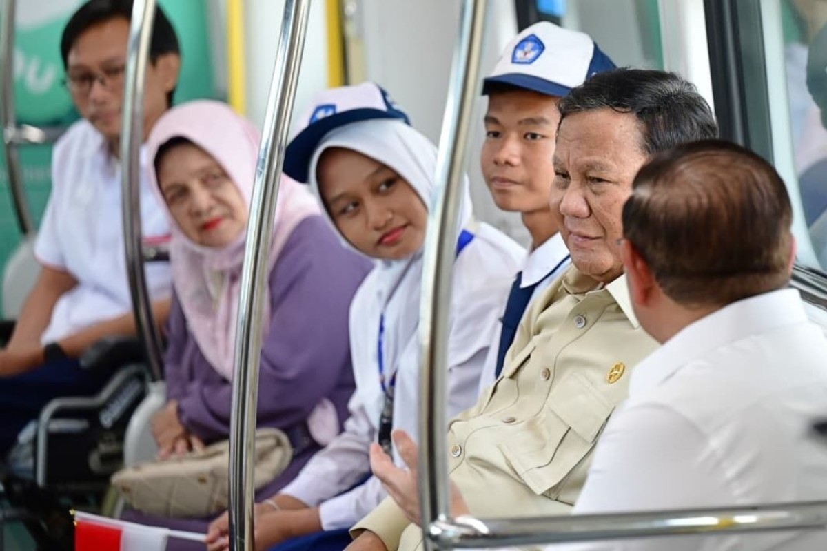 Jajal LRT Jakarta Bersama Prabowo, Ini Kata Penyandang Disabilitas