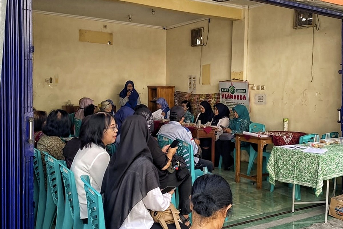 Pengelolaan Sampah Gunungketur Jogja Diperkuat Lewat 9 Bank Sampah