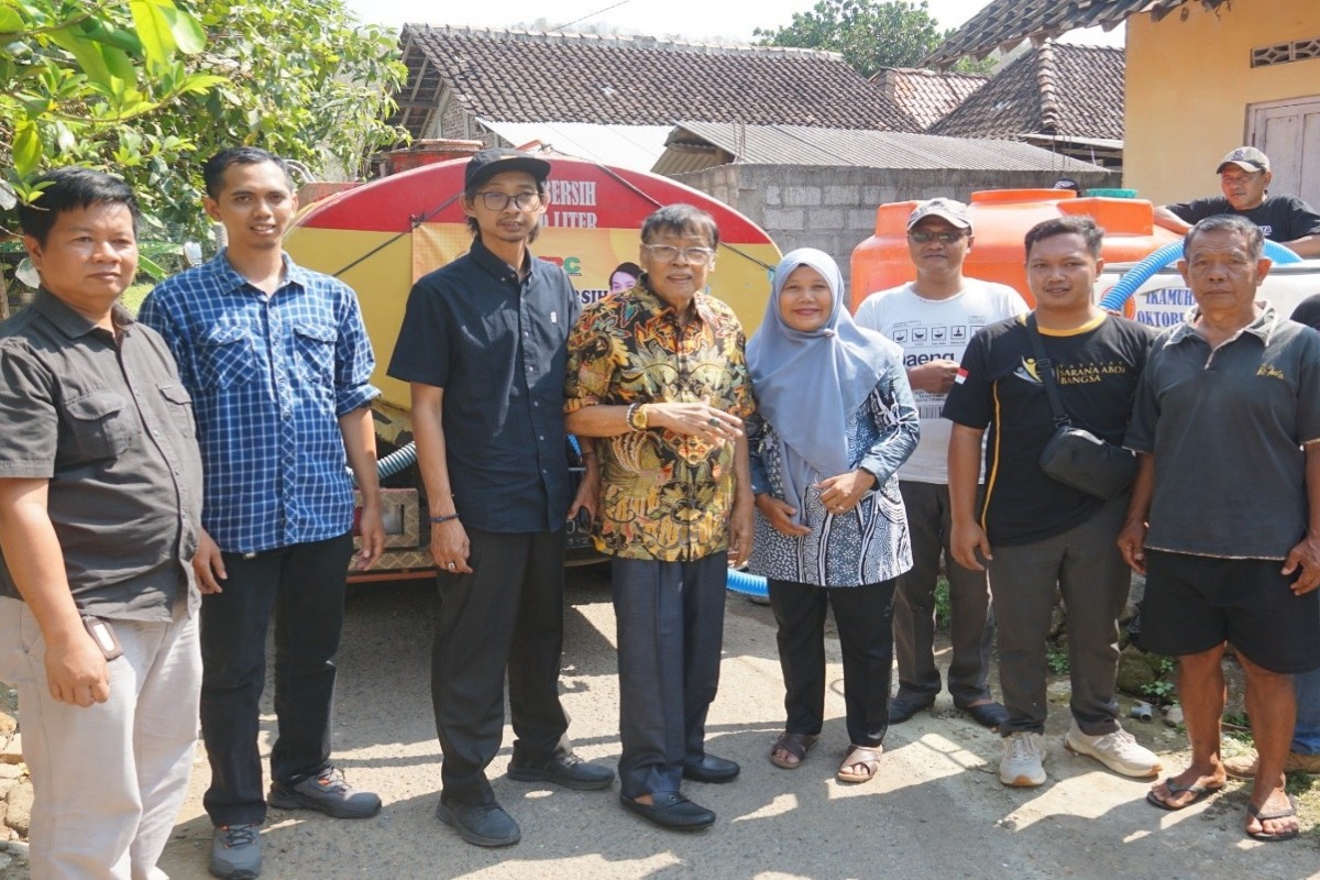 Krisis Air Imogiri Bantul, 50.000 Liter Air Bersih Disalurkan