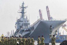 Kapal Induk Giuseppe Garibaldi Berubah Jadi KRI Sriwijaya mulai 24 September