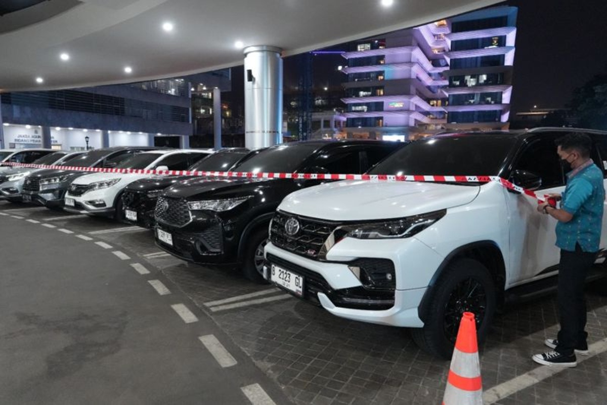 Kejagung Sita 11 Mobil PT PSMI Terkait Dugaan Korupsi Hutan