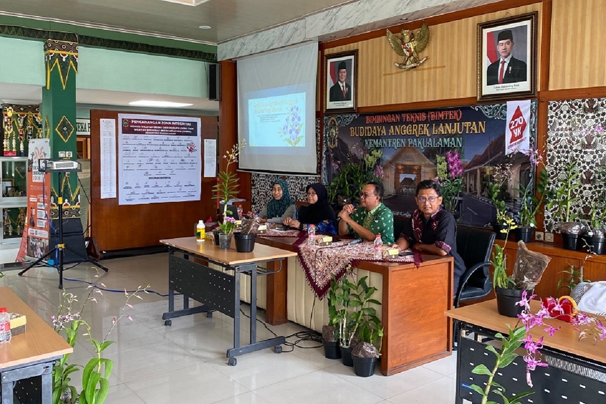 Petani di Pakualaman, Jogja, Didorong Kembangkan Anggrek Jadi Peluang Usaha