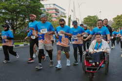 Ribuan Peserta Ramaikan Bank Jateng Friendship Run di Semarang