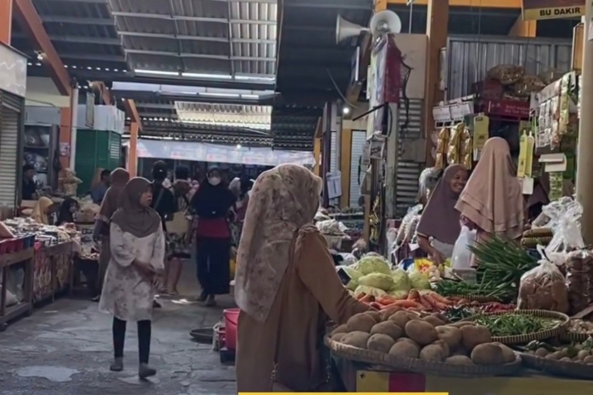 Pedagang Pasar Bantul Keluhkan Pembeli Turun 50 Persen Sejak Ada MBG