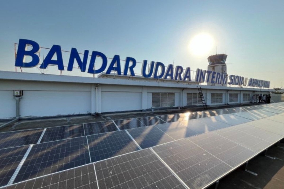 PLTS Bandara Ahmad Yani Hasilkan 63.800 kWh dalam 6 Bulan