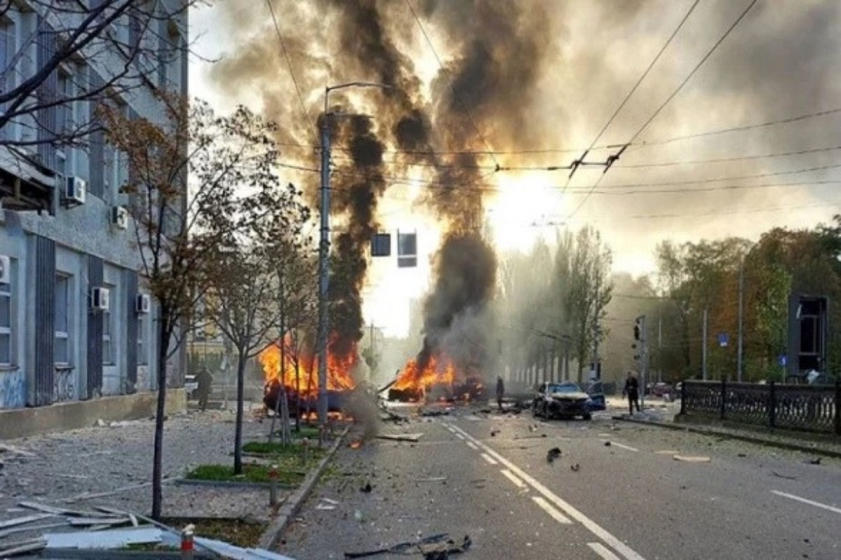Ukraina Serang Moskow, 3 Orang Tewas