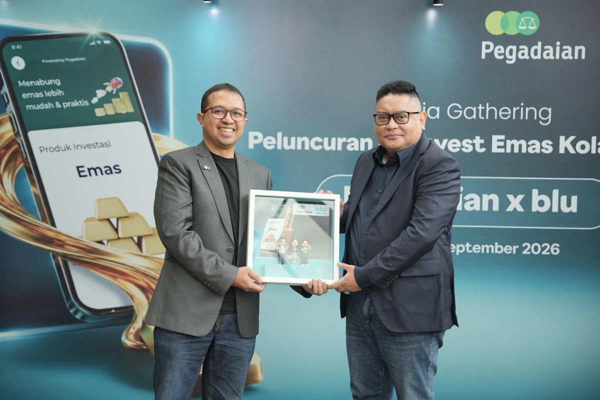 Pegadaian Gandeng BCA Digital, Investasi Emas Cukup Rp10.000 lewat Bluinvest Emas