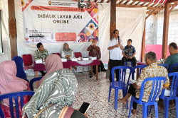BEDAH BUKU: Bentengi Warga dari Judol, Literasi Ditingkatkan
