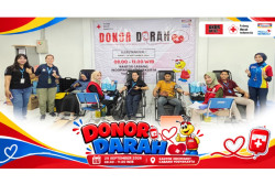 Indomaret Cabang Yogyakarta Gelar Donor Darah dan Cek Mata Gratis