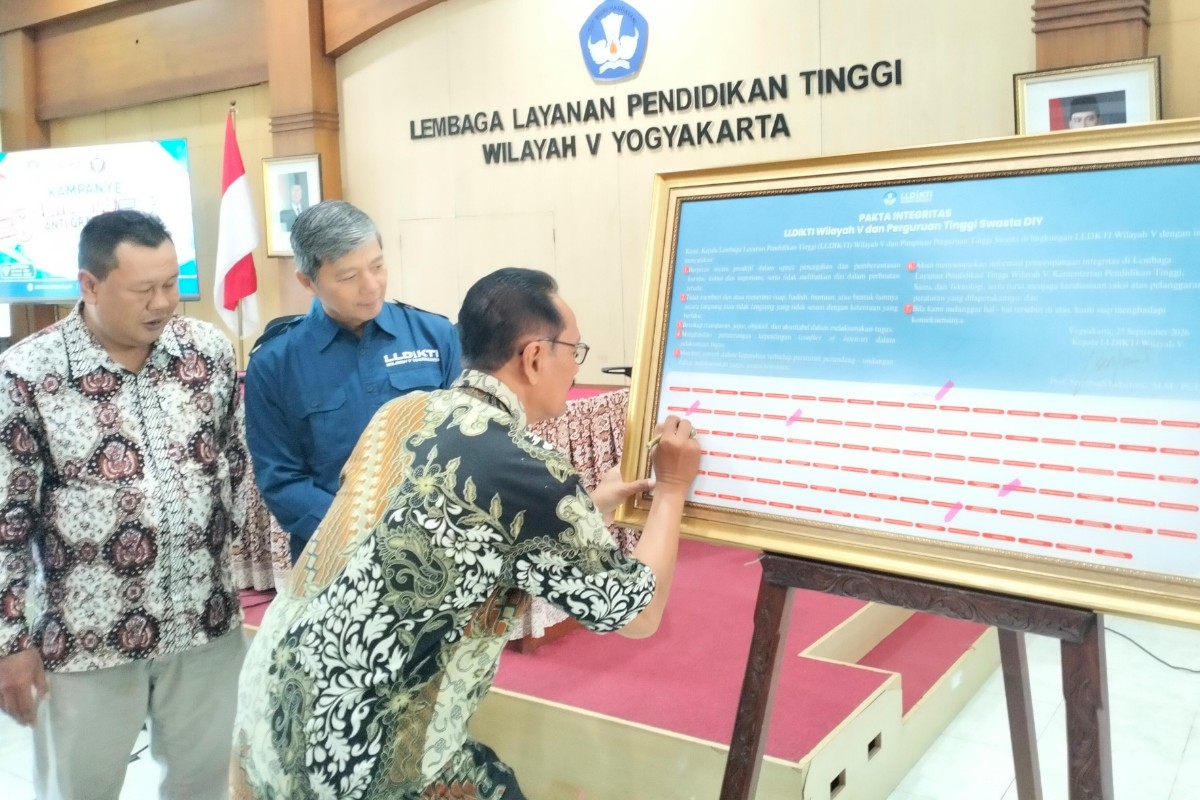 LLDikti V Jogja Perkuat Integritas Menuju WBBM 2026, Cegah Gratifikasi