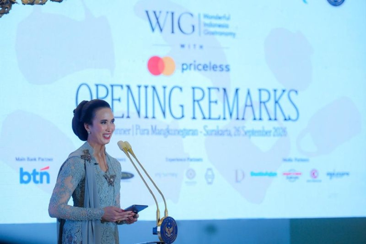 WIG 2026 Dibuka, Gastronomi Indonesia Bidik Pasar Global
