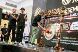 Lari Sambil Berbagi, Gelaran Borobudur 100 Hadirkan Harapan untuk Penyandang Cerebral