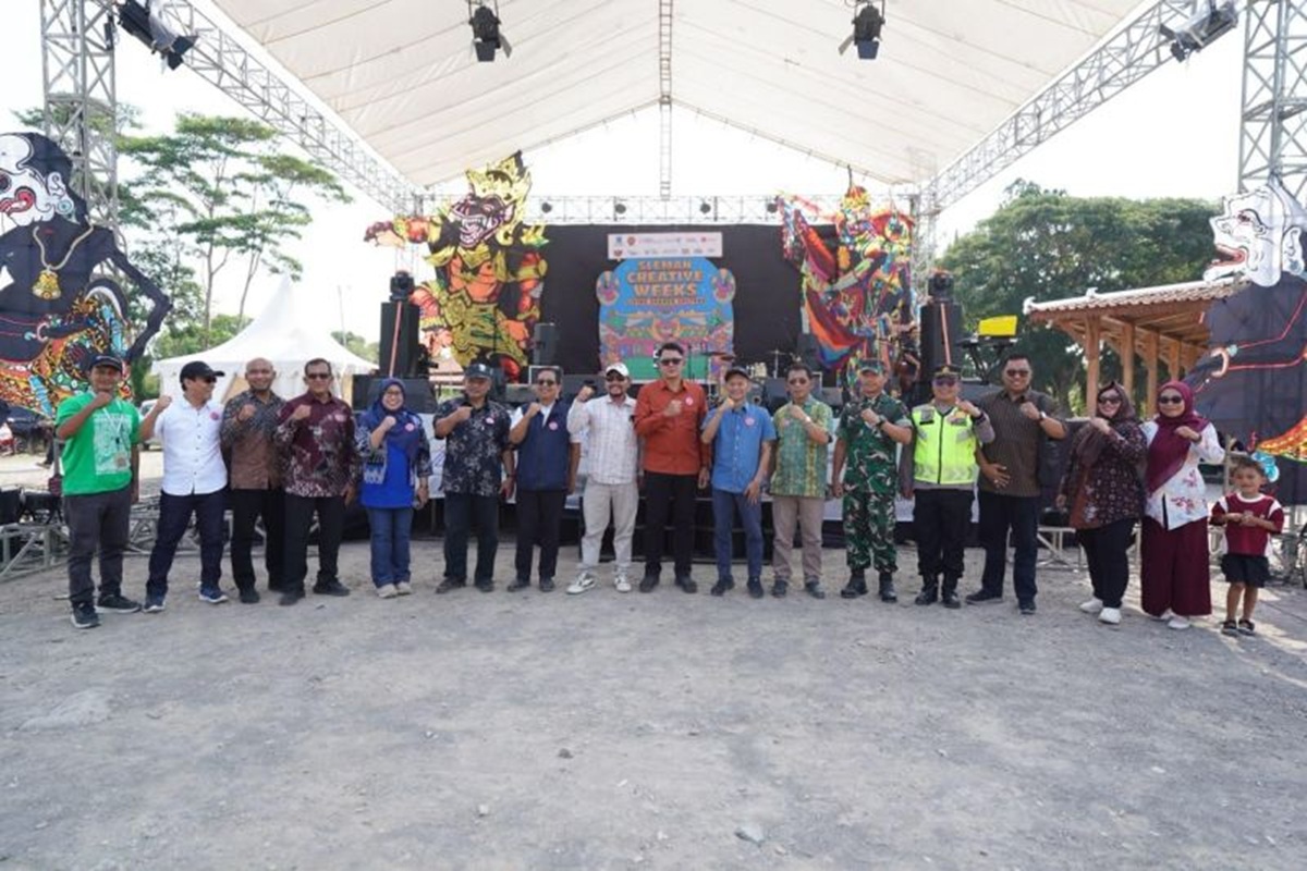 Sleman Creative Weeks #6 Dibuka, Dorong Ekonomi Kreatif Terus Berkembang