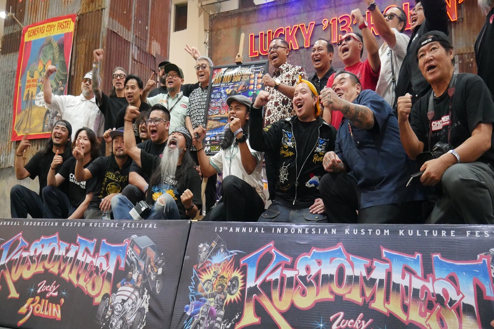 Kustomfest 2026 Gelar Charity Riding untuk Korban Kebakaran Hutan