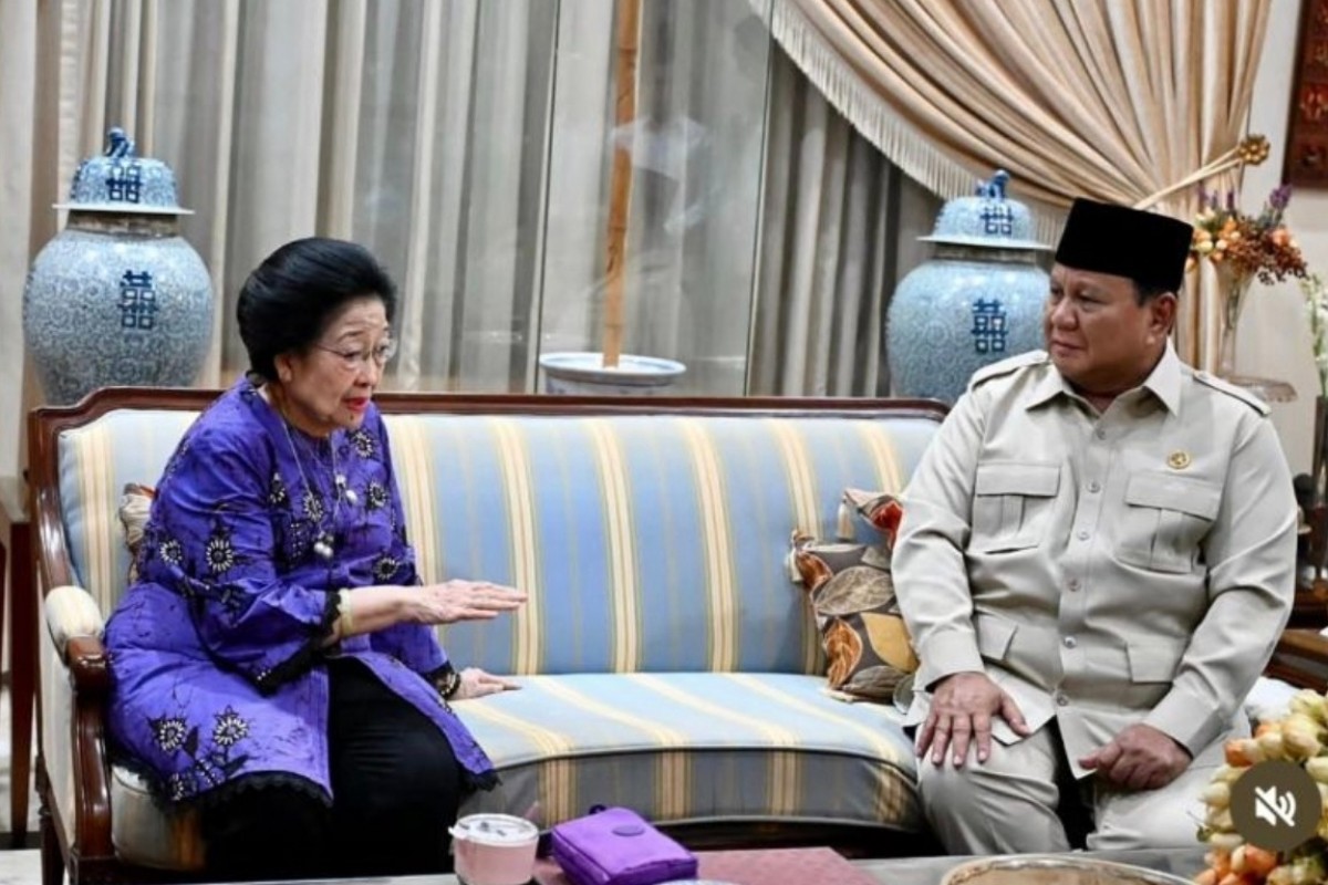 Prabowo Takziah ke Kediaman Megawati atas Wafatnya Guruh