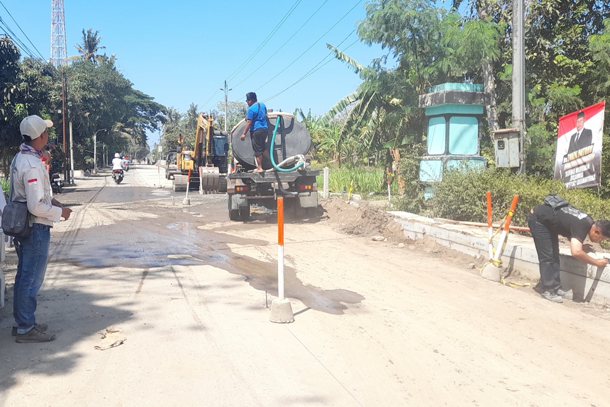 Rehabilitasi Jalan Srandakan-Poncosari-Pandansimo Lampaui Target, Progres 43,3%