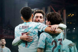 Tanpa Cristiano Ronaldo, Portugal Menang 4-2 atas Denmark