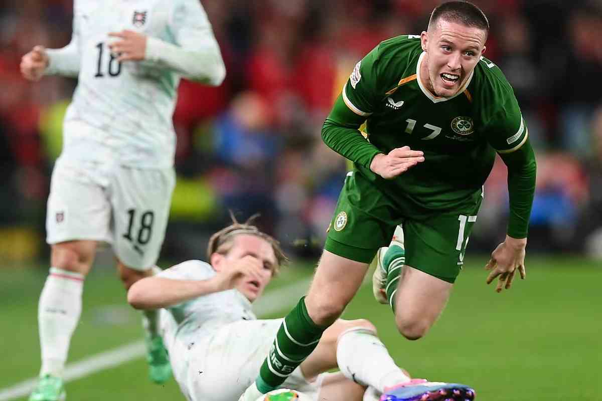 Austria Bangkit, Keunggulan 2-0 Irlandia Sirna dalam 6 Menit