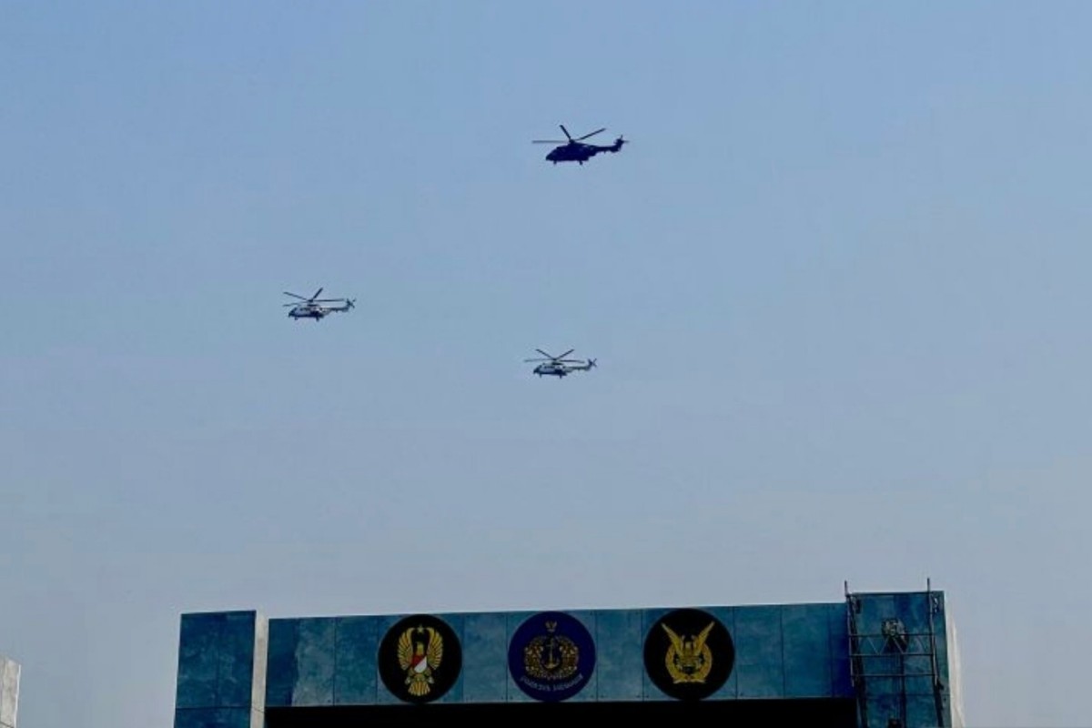 Prabowo Pimpin Upacara HUT ke-81 TNI di Mabes TNI