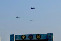 Prabowo Pimpin Upacara HUT ke-81 TNI di Mabes TNI