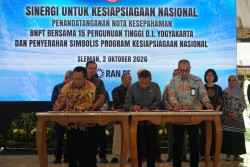 15 Perguruan Tinggi di DIY Bersama BNPT Cegah Ekstremisme
