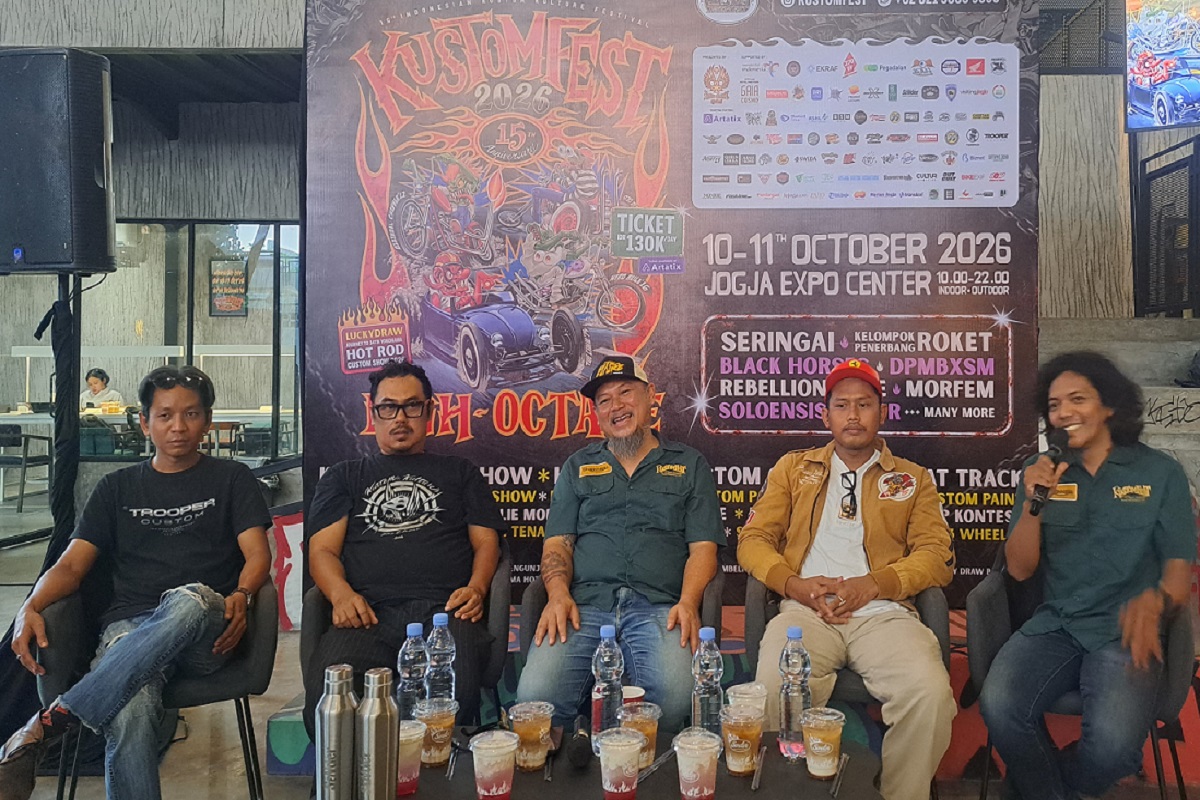 Kustomfest ke-15 Jadi Ruang Industri Kustom Hadapi Produk China
