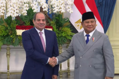 Prabowo-El-Sisi Sepakati Penguatan Kerja Sama Ekonomi Indonesia-Mesir