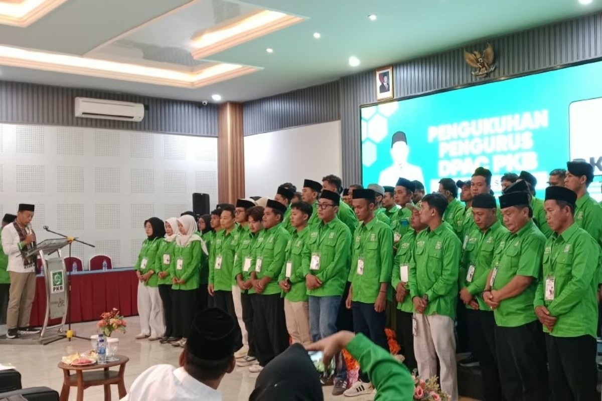 PKB Sleman Kukuhkan 17 Pengurus DPAC, Bidik Pemilih Muda di 2029