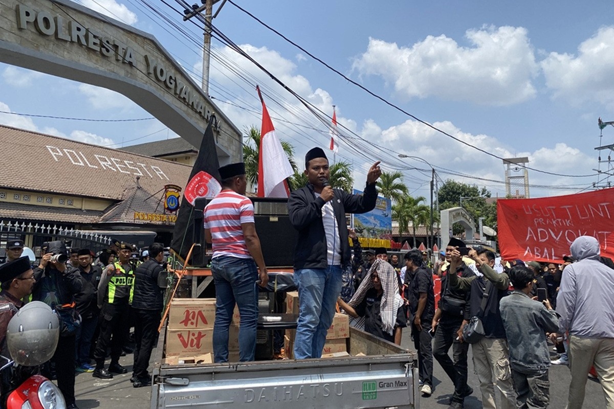 Ratusan Warga Madura Datangi Polresta Jogja, Ini Tuntutannya