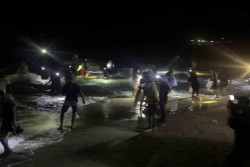 Teri Terdampar di Pantai Wediombo, Warga Gunungkidul Bisa Bawa Pulang 4 Kg