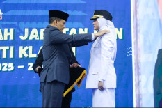 Ahmad Luthfi Lantik Mahanni Jadi Wabup Klaten, Ini Pesannya