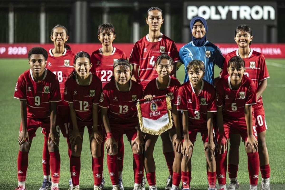 Ranking FIFA Timnas Putri Indonesia Naik ke-105, Dekati Malaysia