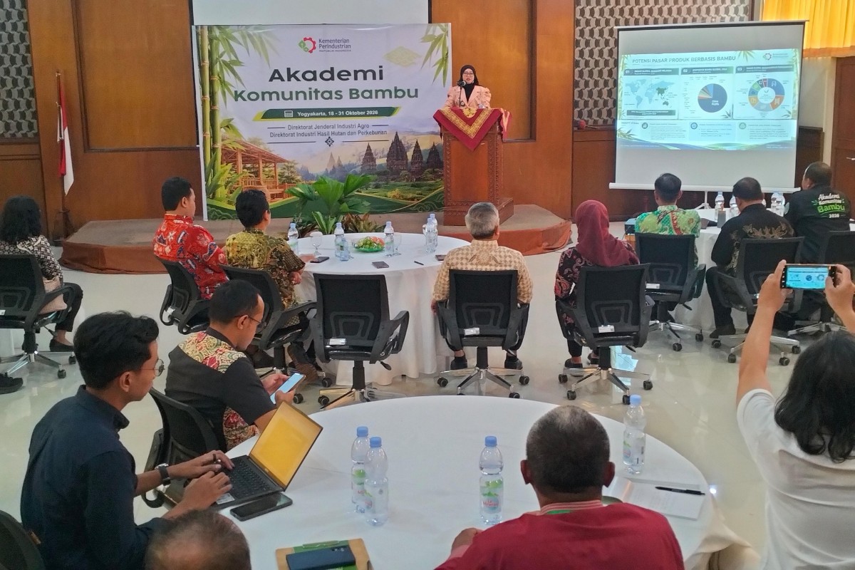 Kadin DIY Dukung Ekosistem Bambu dan Green Job, Pasar di Indonesia Baru 0,9 Persen