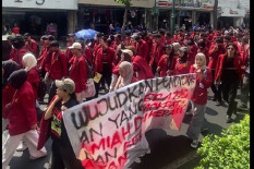 Malioboro Dipadati Ribuan Mahasiswa, Tujuh Tuntutan Disuarakan ke DPRD DIY