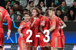 Sporting CP Kalah 2-3 dari LASK, Brace Luis Suarez Sia-sia