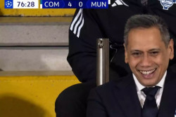 Mirwan Suwarso Tersenyum, Como Hajar MU 4-1 di Liga Champions
