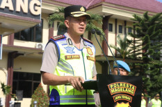 Amankan Pilkades Serentak, Polresta Magelang Terjunkan Personel ke 16 Kecamatan