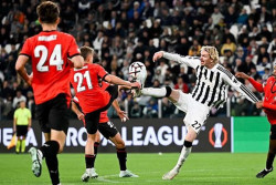 Juventus vs Rennes 2-2, Gol Kemenangan Dianulir VAR