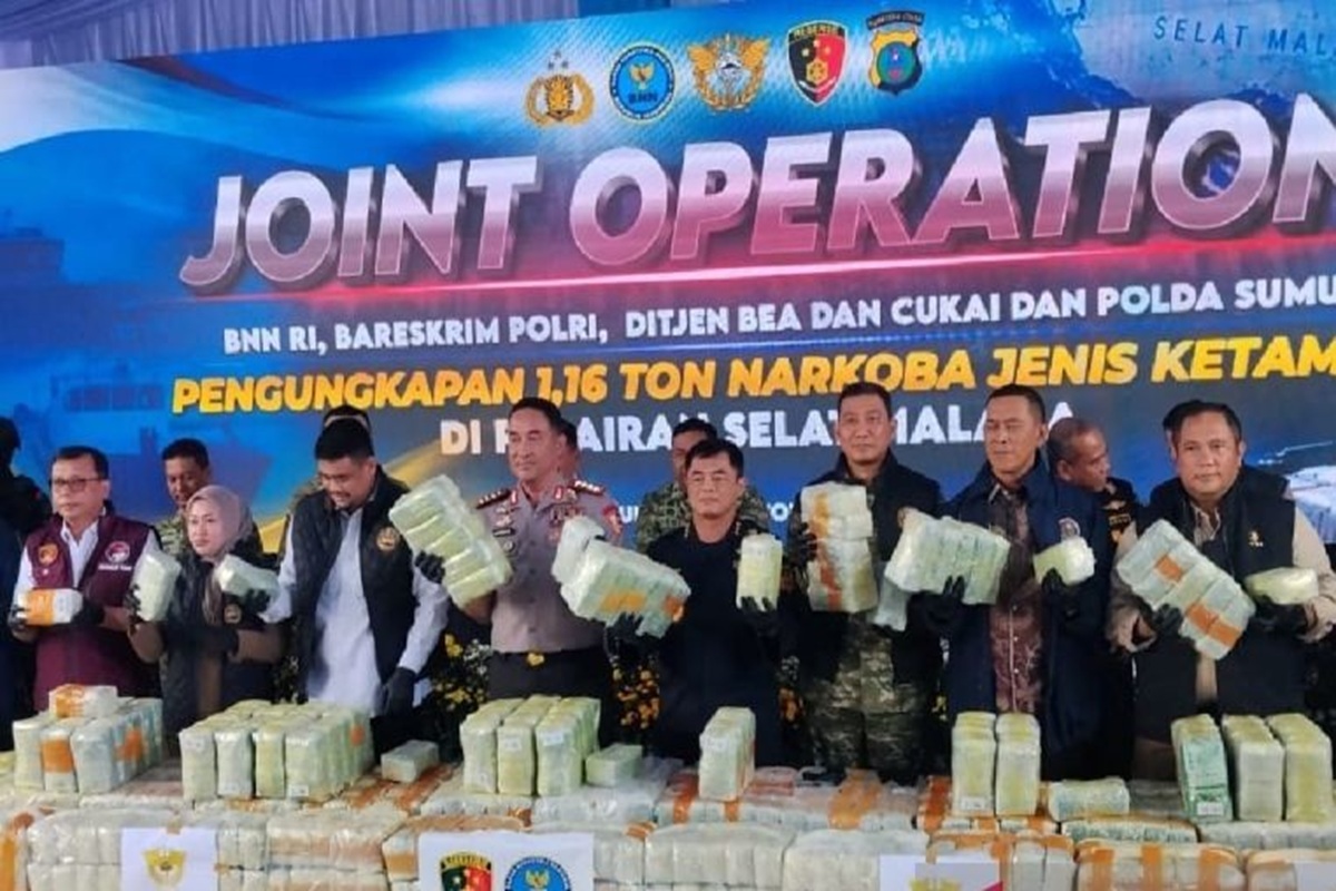 Kapolri Ungkap Kronologi Penindakan 1,16 Ton Ketamin di Sumut