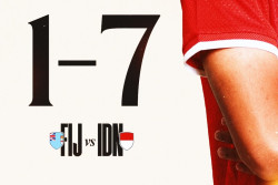 Indonesia U-15 Hajar Fiji 7-1, Garuda Muda Puncaki Grup G