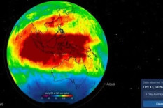 NASA Soroti Karhutla Papua, Emisi Karbon Tembus 35 Megaton