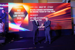 Telkom Raih SOE In-House of The Year di ALB Indonesia Law Awards 2026