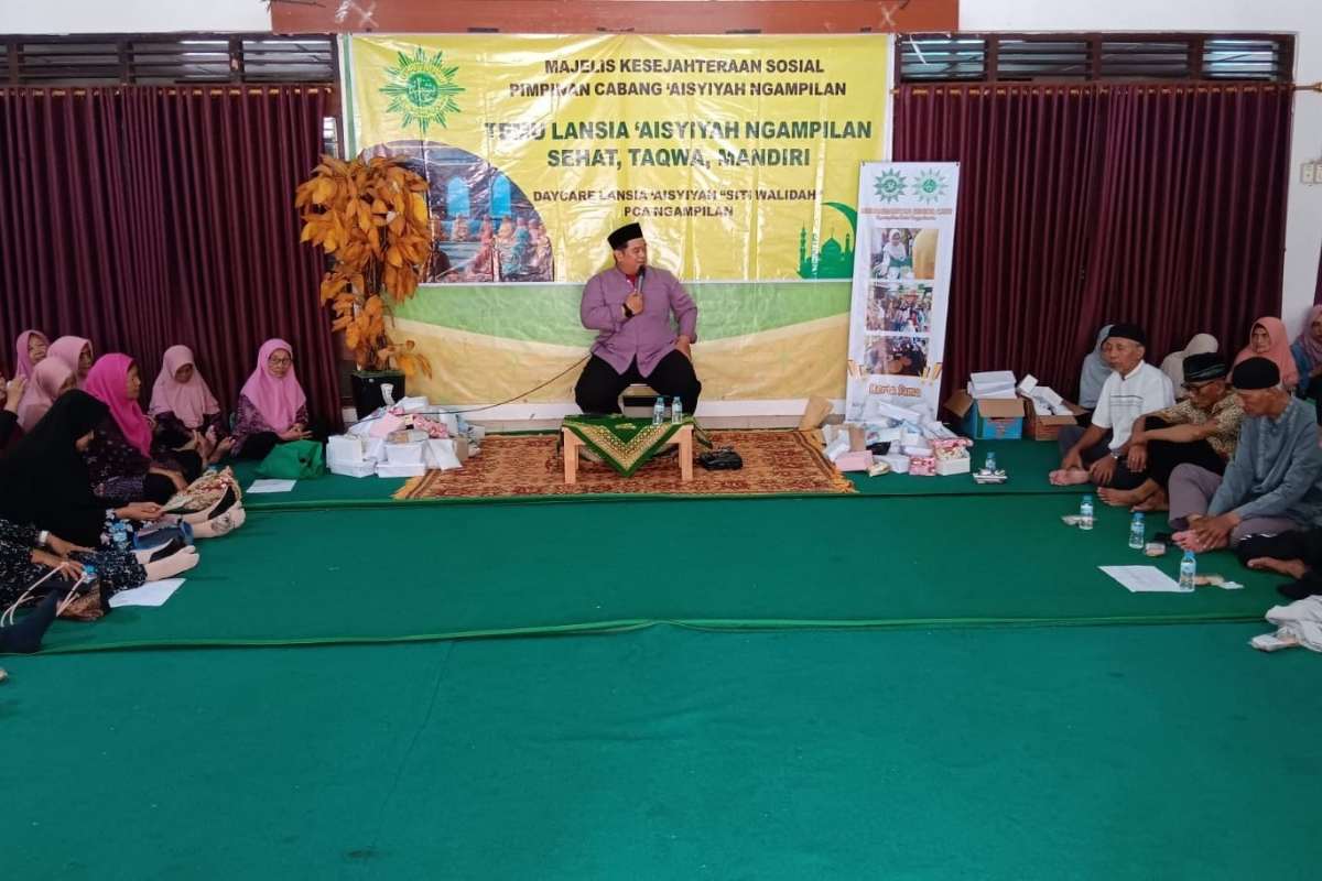 PCA Ngampilan Gelar Temu Lansia, Ada Pemeriksaan Kesehatan Gratis