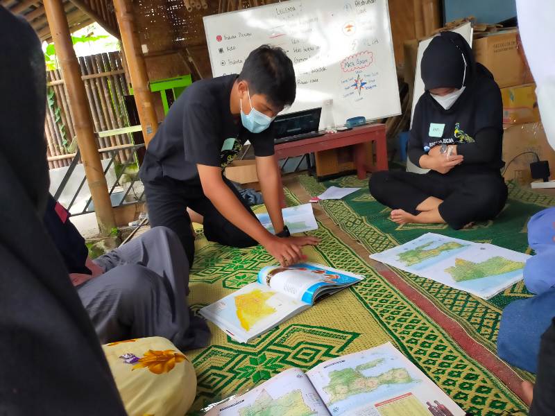 Sukarelawan Kagem Jogja saat menyiapkan rencana kegiatan./Istimewa